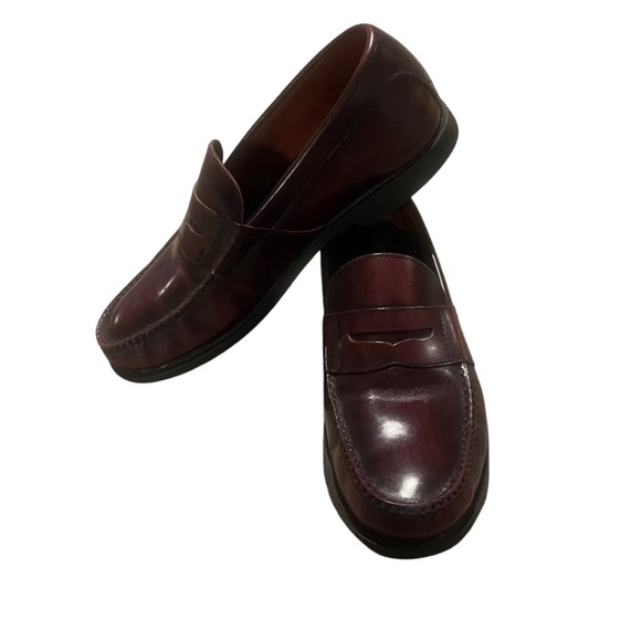 Rockport Men's 11M Shoes Brown Dressy Loafer Slip-Ons.